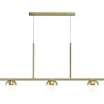 Nordlux Contina Luce Pendente Metallo 3-Faretti Ottone | Adatto per 3x G9