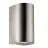 Nordlux Canto Maxi 2 Luce Da Parete Acciaio Inossidabile Up & Down | IP44 - Adatto per 2x GU10