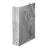 Nordlux Fold 10 Luce Da Parete  Acciaio Argento Up & Down 10.4W 225lm - 830 Luce Calda - 