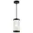 Nordlux Coupar Luce Pendente Plastica Nero | Adatto per E27