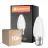 Confezione Multipack 10x Ledvance Classic Performance LED Bulbo B22d Candela Filamento Ghiaccio 4.8W 470lm - 827 Bianco Molto Caldo | Dimmerabile - Sostitutiva 40W